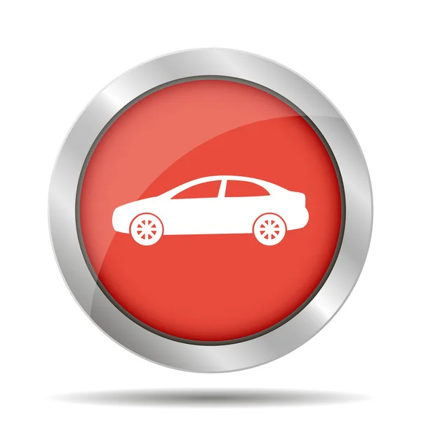 Car icon.car icon. flacher Designstil — Stockvektor