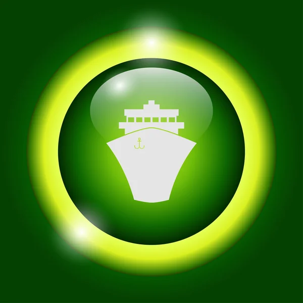 Icône du navire — Image vectorielle