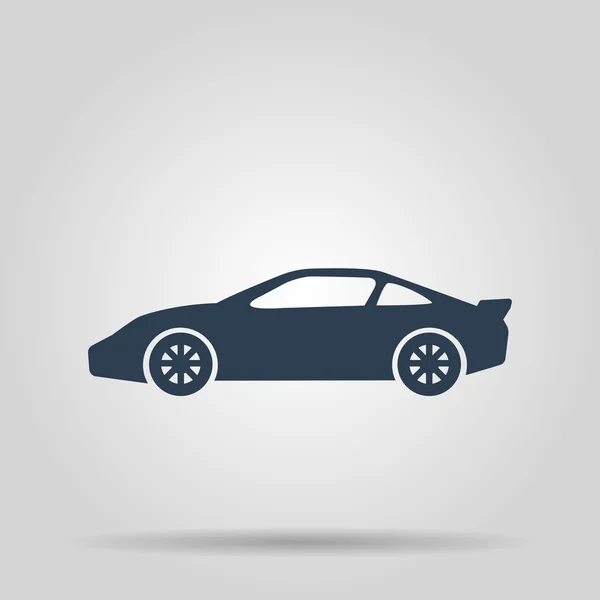 Icône voiture icon.car. Style design plat — Image vectorielle