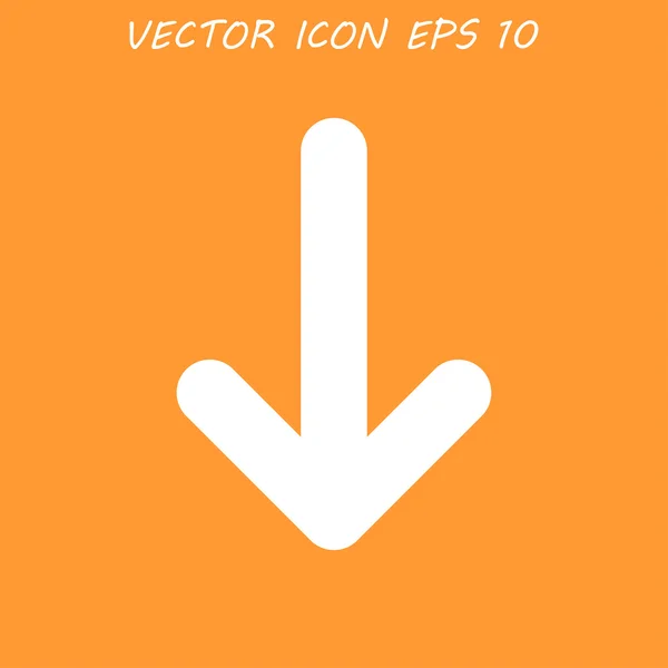 Vektor ikonen pil — Stock vektor