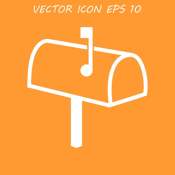 Mailbox Icon — Stock Vector