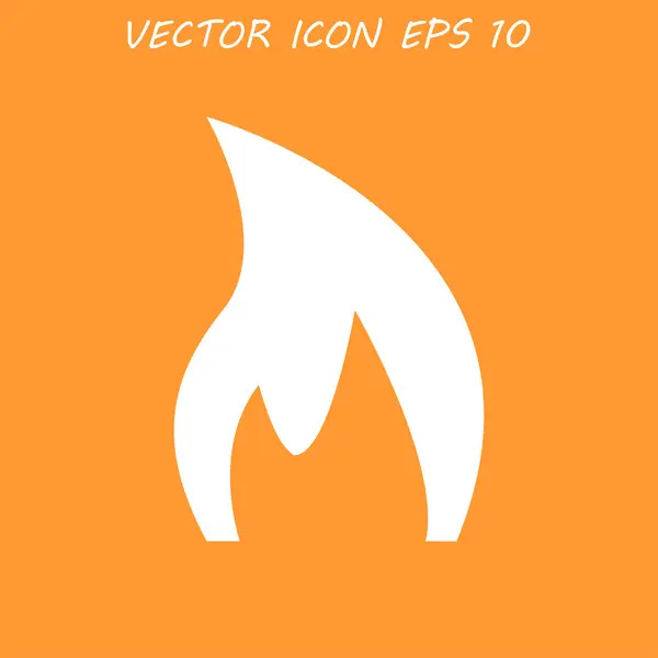 Foc icon vector — Vector de stoc