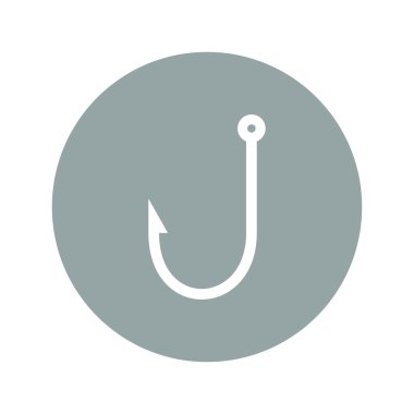 Kanca simgesi. Vektör