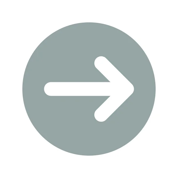 Flèche icône vectorielle — Image vectorielle
