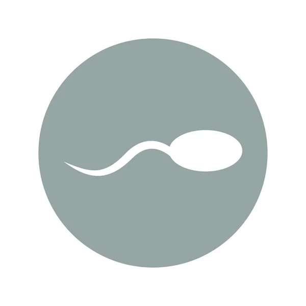 Icono de esperma — Archivo Imágenes Vectoriales