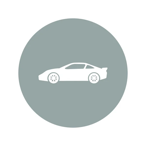 Ikona auto. plochý design styl — Stockový vektor