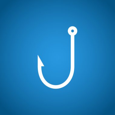 Kanca simgesi. Vektör