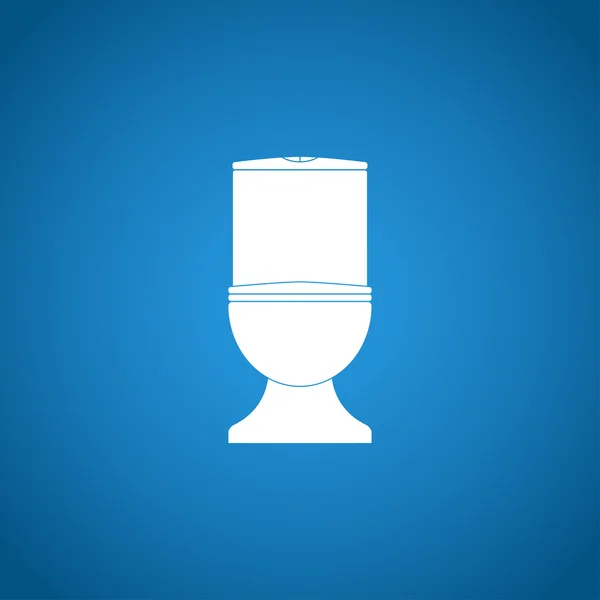 Toilet Ikoon — Stockvector