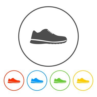 Ayakkabı simgesi. Vektör Eps 10