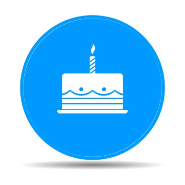 doğum günü pastası web simgesi
