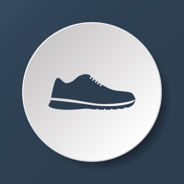 Ayakkabı simgesi. Vektör Eps 10