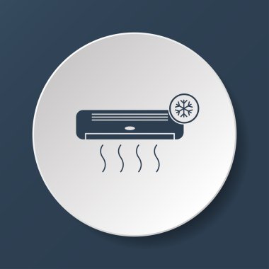 Air conditioner icon clipart