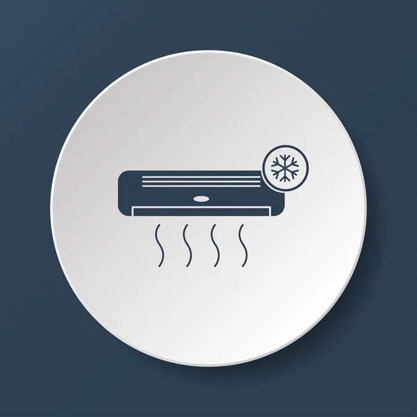 Icono del aire acondicionado — Vector de stock