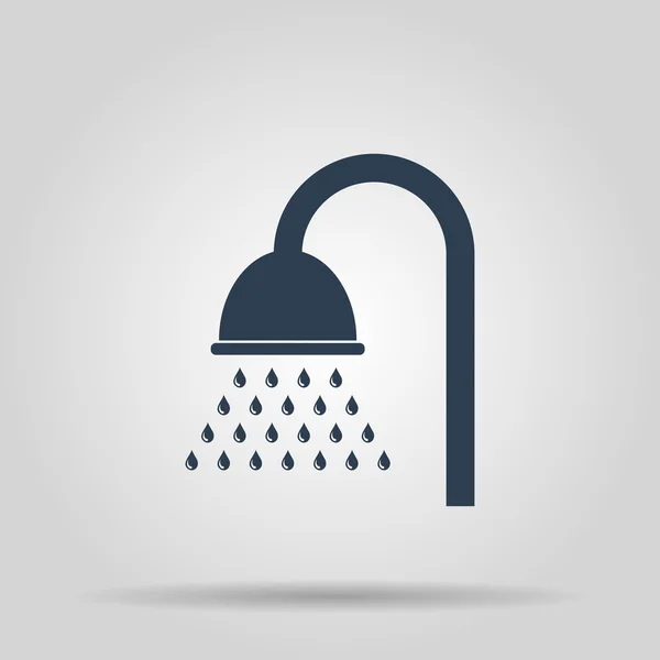 Icône de douche — Image vectorielle