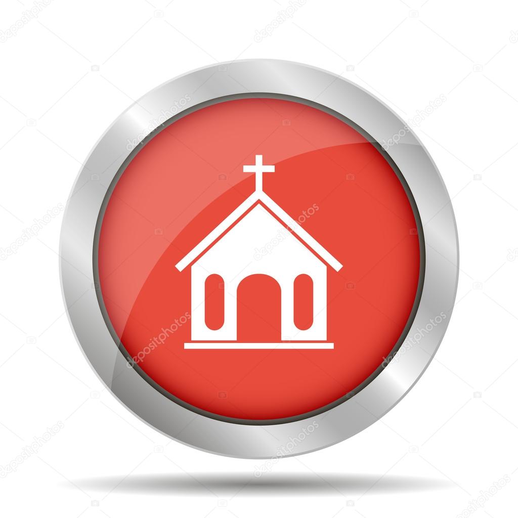 church icon. vector illustration