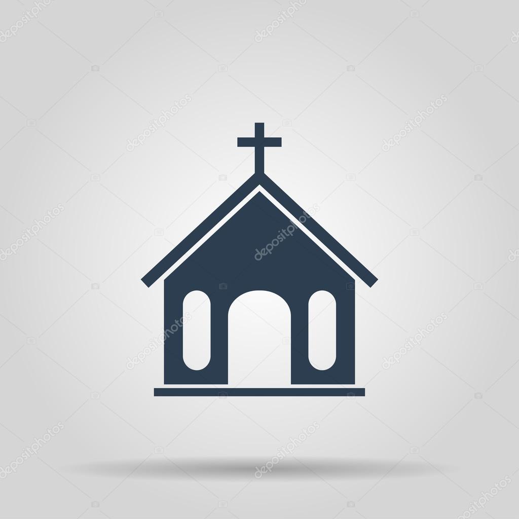 church icon. vector illustration