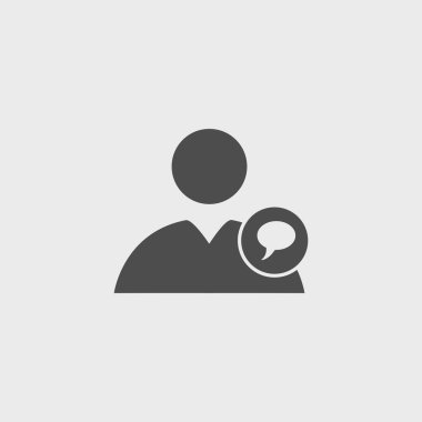 sohbet kullanıcı simgesi.