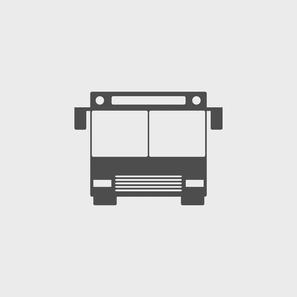 Ikona autobusu — Stockový vektor