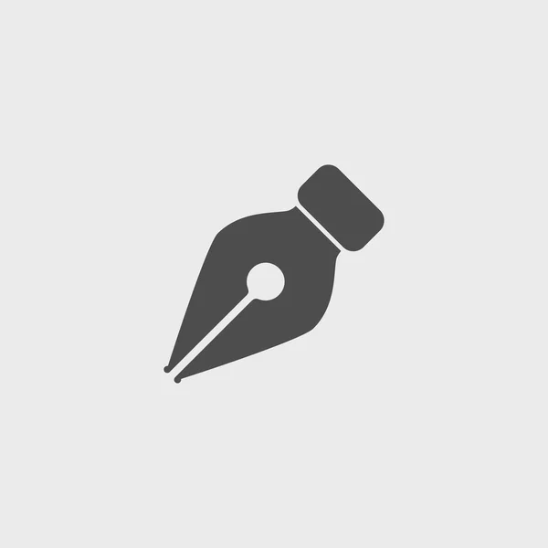 Ikona pera inkoust, samostatný — Stockový vektor