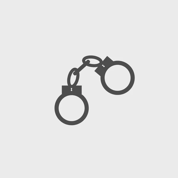 Handcuffs icon — Stock Vector