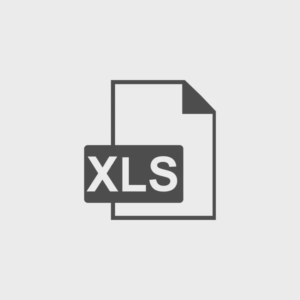 Xls ファイル アイコン — ストックベクタ