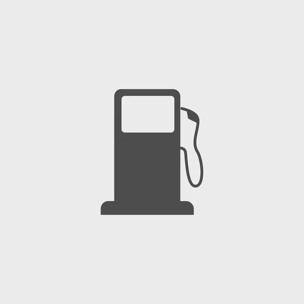 汽油泵喷嘴标志。加油站图标. — 图库矢量图片