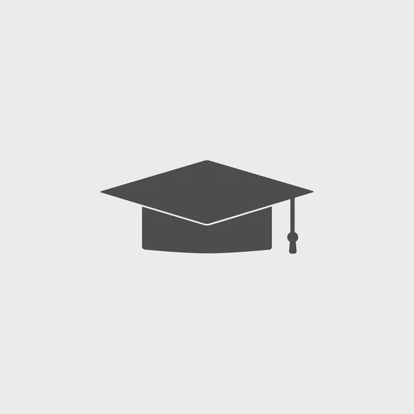 Icono de la tapa de graduación — Vector de stock