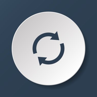 Update simgesi. Vektör çizim