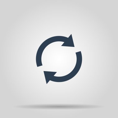 Update simgesi. Vektör çizim