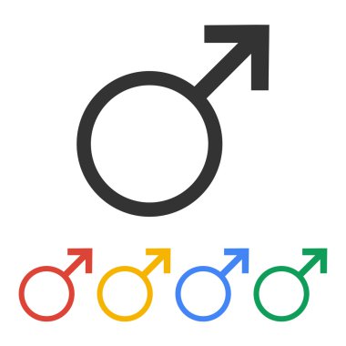 erkek işareti simgesi.