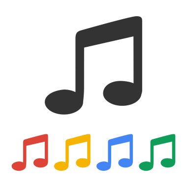 izole müzik daire basit kutsal kişilerin resmi.