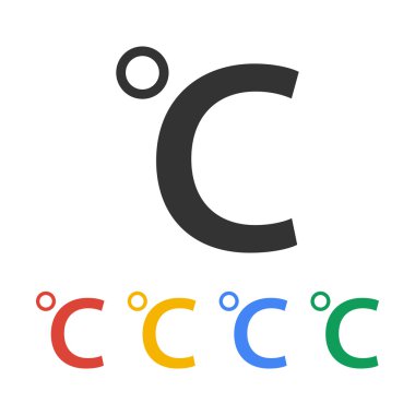 Celsius vektör simgesi
