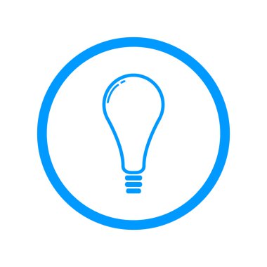 vektör ampul simgesi