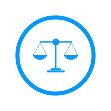 ölçek simgesi - vektör çizim