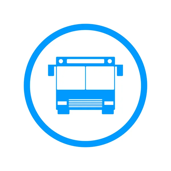 Bus pictogram — Stockvector