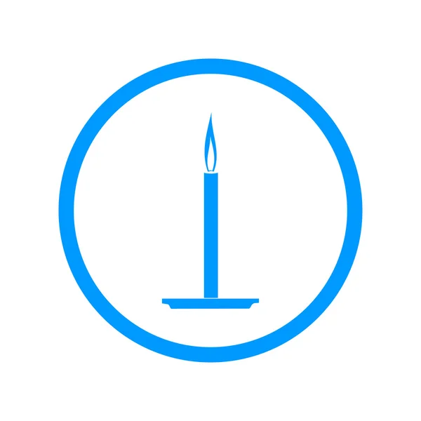Candle icon. — Stock Vector