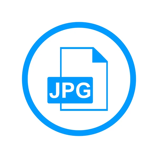 Jpg-ikonfilvektor – stockvektor