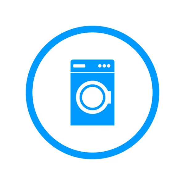 Значок стиральной машины — стоковый вектор