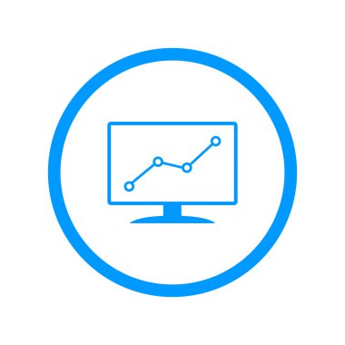 bilgisayar monitörleri ile farklı grafikler,