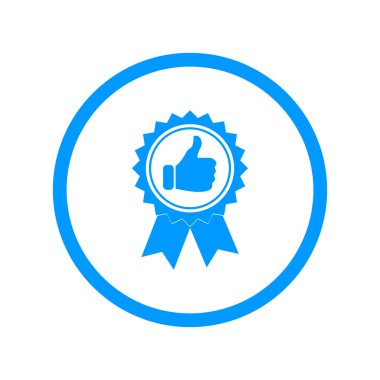 vektör madalyon simgesi