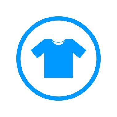 Tshirt Icon Icon, vektör çizim.