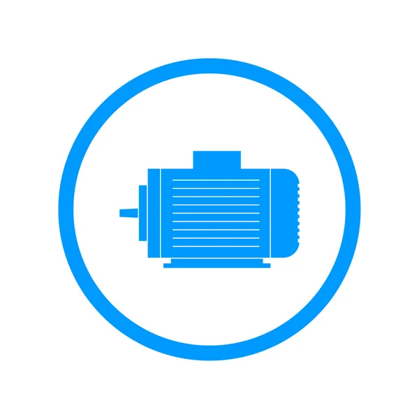 Elektromotor pictogram — Stockvector