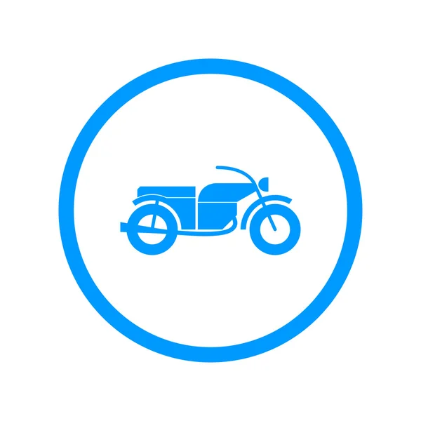 Icono de motocicleta — Vector de stock