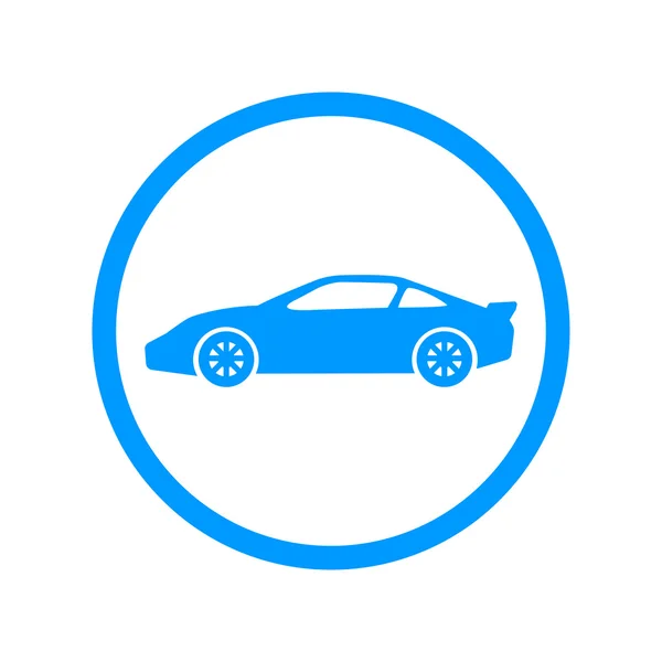 Icono del coche. estilo de diseño plano — Vector de stock