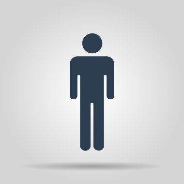 Man - vektör simgesi
