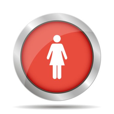 Kadın - vektör simgesi
