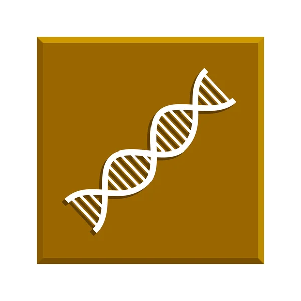 Vektorin DNA-kuvake — vektorikuva