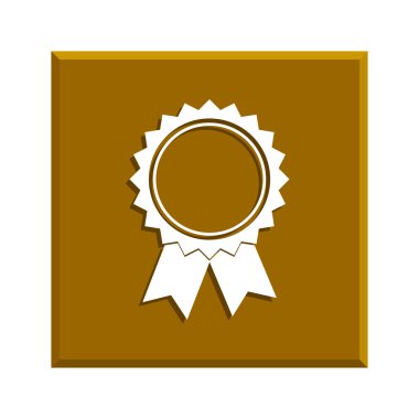 vektör madalyon simgesi