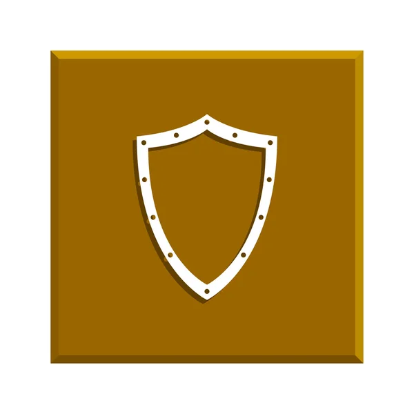 Icono de protección vectorial — Vector de stock