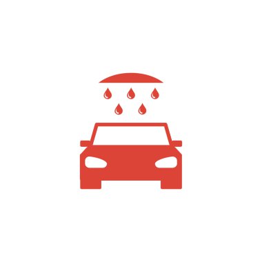 Oto yıkama, web simgesi.